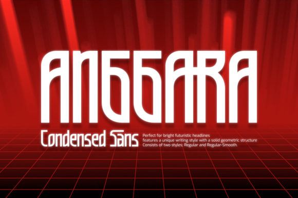 Anggara Font for Bold Display Typography in Campaigns