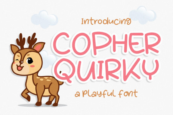 Copher Quirky Font for Playful and Premium Craft Projects