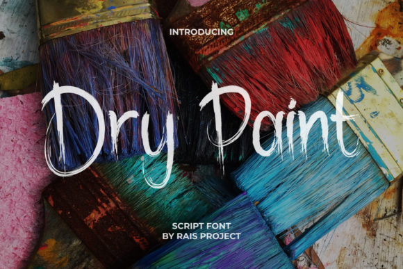 Dry Paint Font for Creative Campaigns