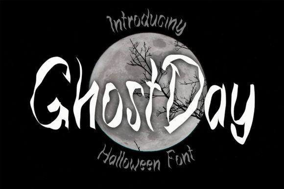 Ghost Day Font for Spooky Branding and Creative Projects