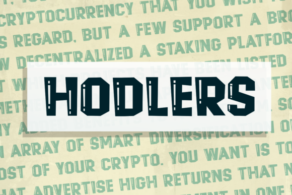 Hodlers Display Font for Playful and Authentic Web Design