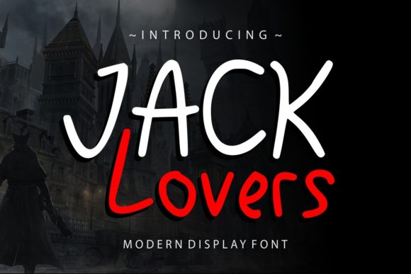 Jacklovers Font: A Chalkboard Display Typeface for Authentic Designs