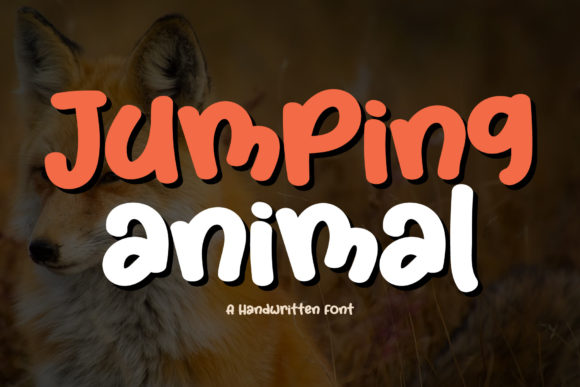 Jumping Animal Font Review for Brand Designers