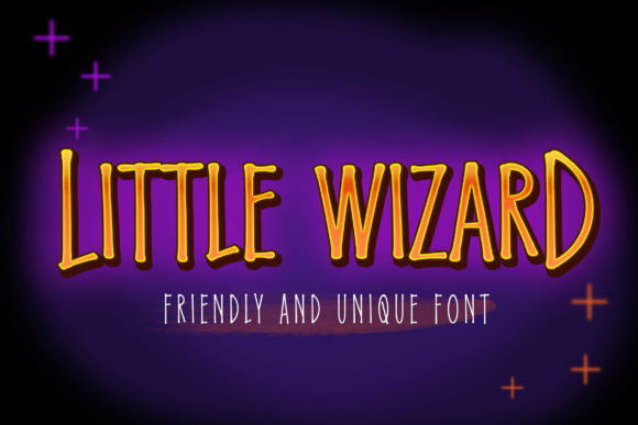 Little Wizard Font: A Spooky Display Typeface for Makers