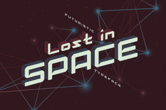 Lost in Space Font: A Bold Display Typeface for Eye-Catching Campaigns
