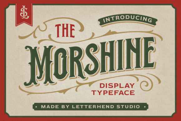 Morshine Display Font Adds Vintage Strength to Web Projects