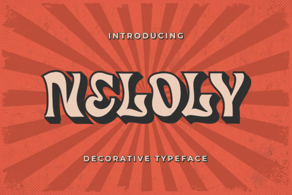 Neloly Font: A Chic Display Typeface for Editorial Projects