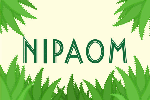Nipaom Font for Bold Branding and Eye-Catching Campaigns