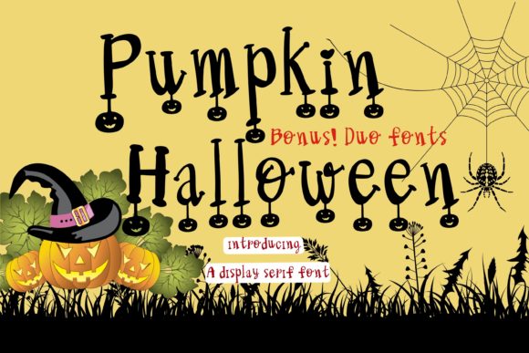 Pumpkin Halloween Font: A Display Typeface for Stronger Campaigns