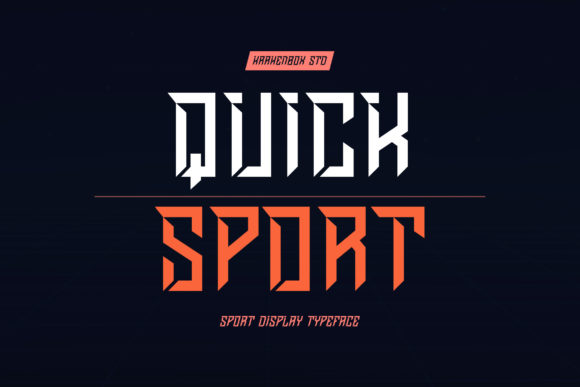 Quick Sport Font for Bold Branding and Creative Business Materials