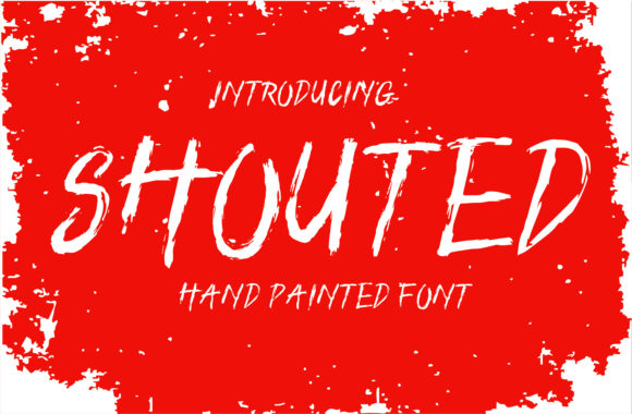 Shouted Font: Urban Style for Polished Branding