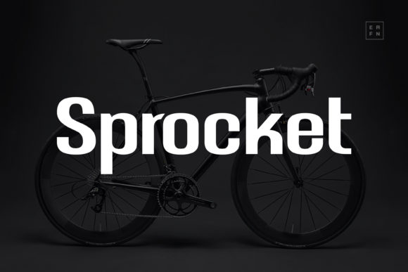 Sprocket Display Font for Small Business Branding
