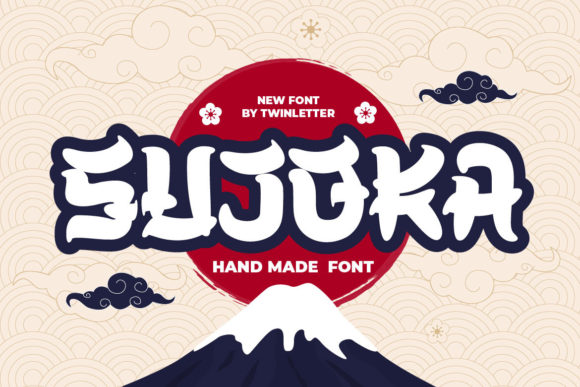 Sujoka Display Font for Bold Branding and Digital Campaigns