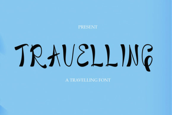 Travelling Font: A Stylish Display Type for Every Project